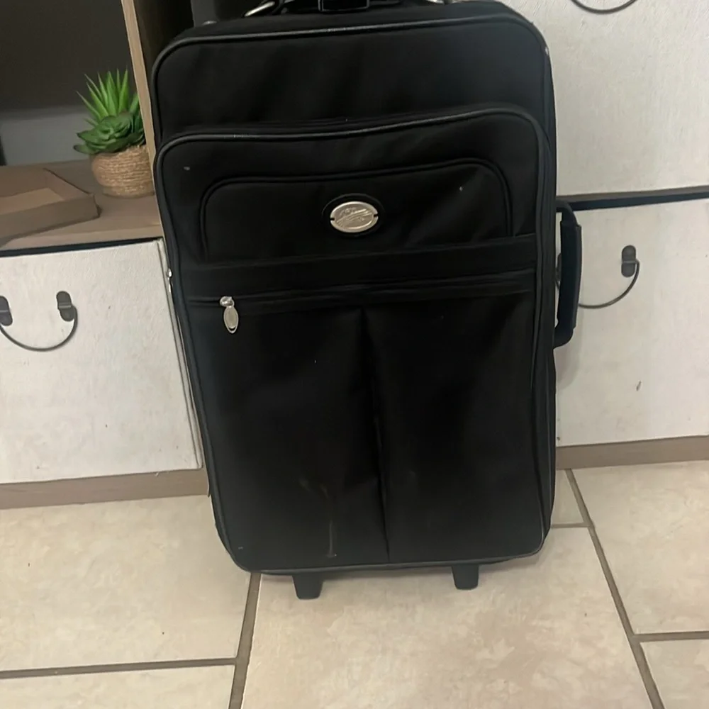Black suitcase